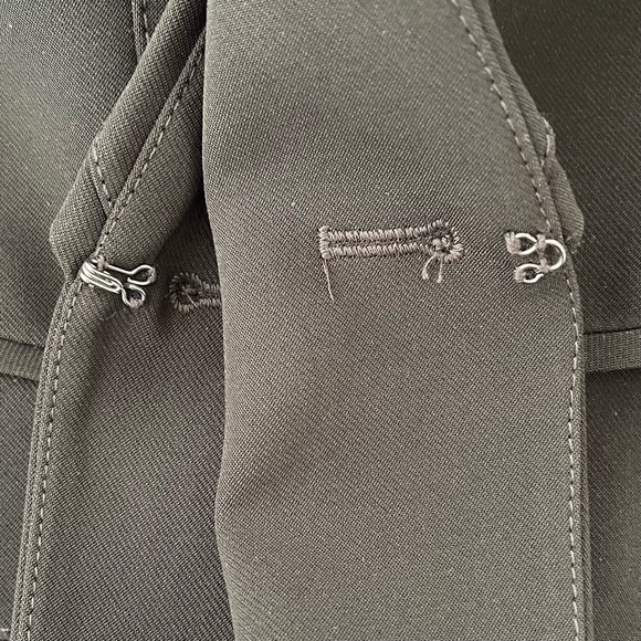 White House Black Market Soft Drape Black Washable Jacket - Picture 12 of 16